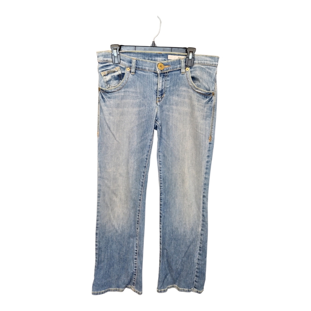 Y2k DKNY jeans Low‎ Rise Medium Wash Bootcut Flare Actual Women's Size 8